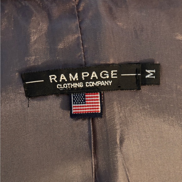 Vintage 90’s Rampage Women's Gray Blazer- Size Medium - Picture 3 of 5